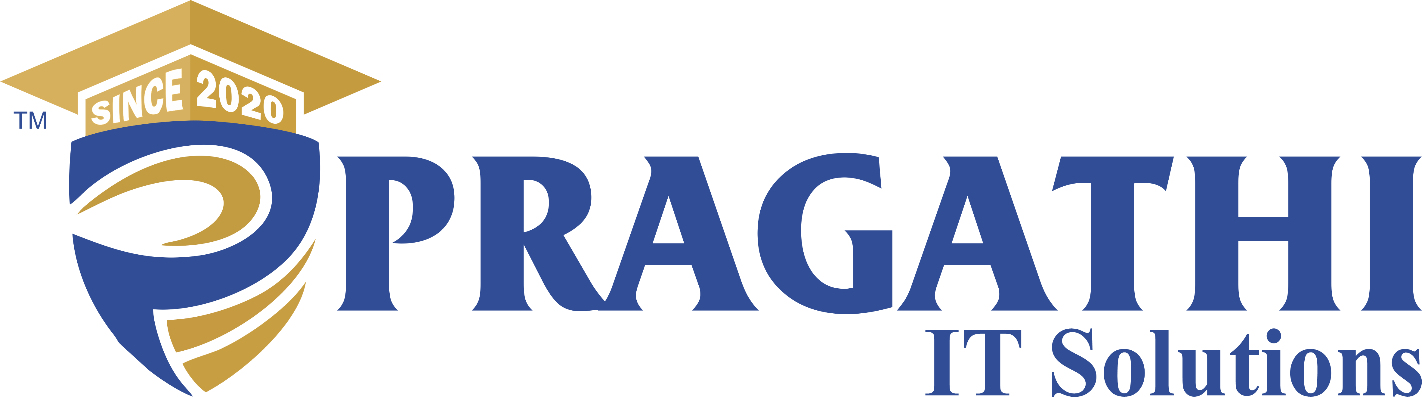 Pragathi IT Solutions Logo